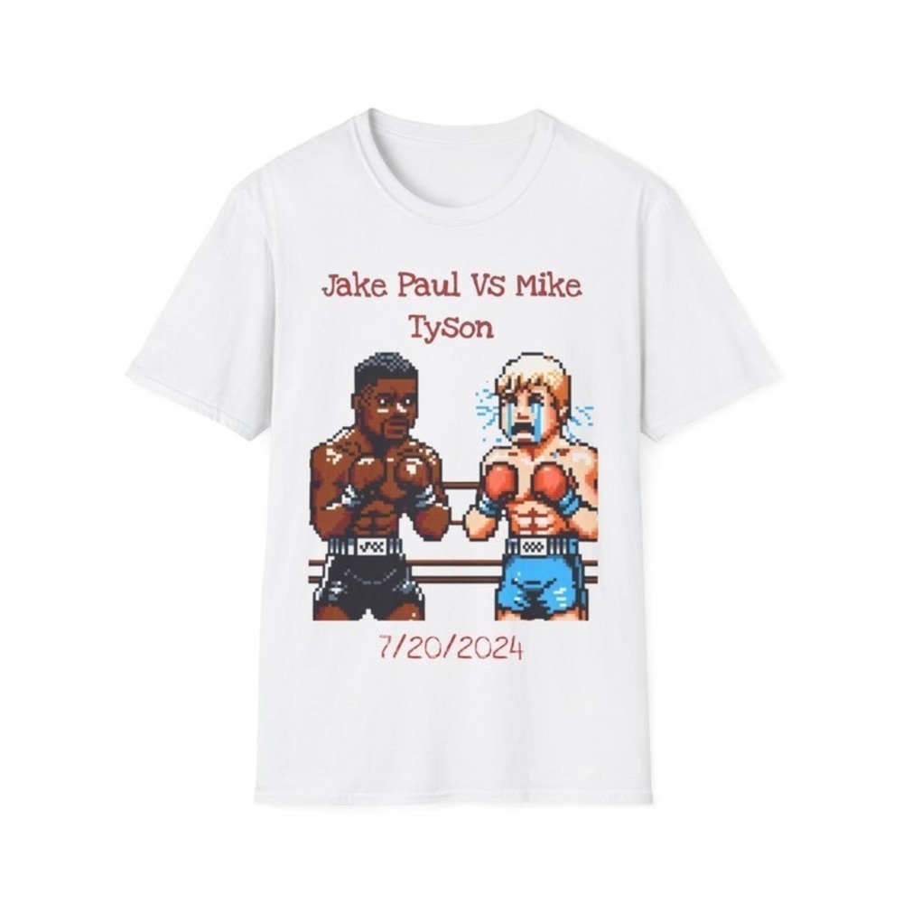 Jake Paul VS Mike Tyson Boxing Graphic Tee